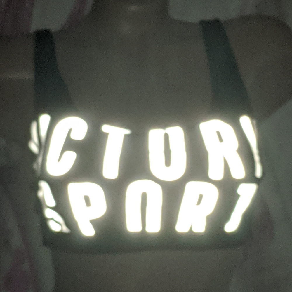 VS Sport Bra Strappy reflective flash